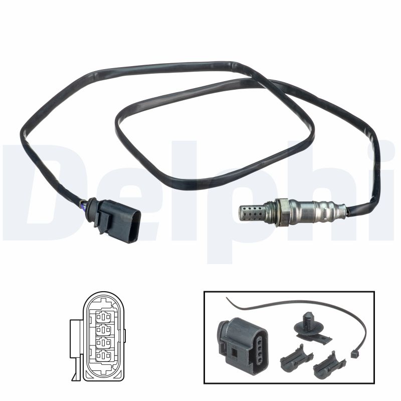 DELPHI Lambdasonde es2052412b1 for VAG SEAT VW
