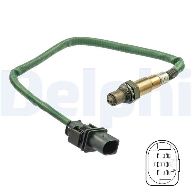 DELPHI Lambdasonde es2055212b1 for MERCEDES-BENZ SMART