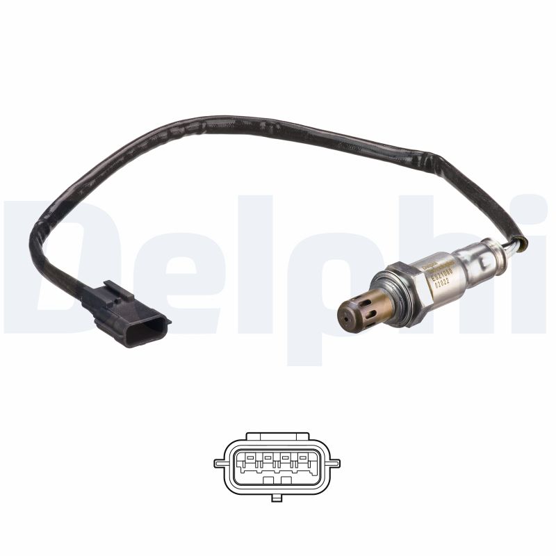 DELPHI Lambdasonde es2106012b1 for NISSAN DACIA