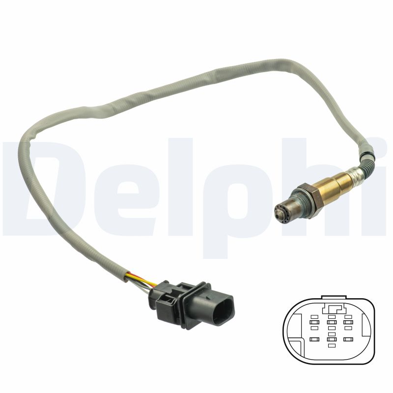 DELPHI Lambdasonde es2106512b1 for SKODA