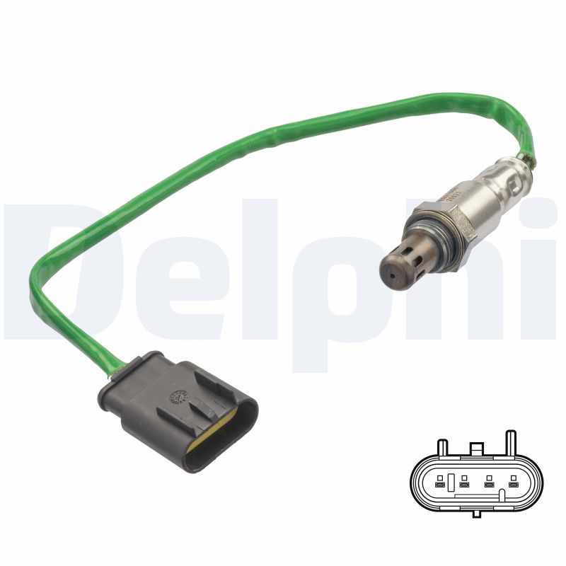 DELPHI Lambdasonde es2106612b1 for JEEP