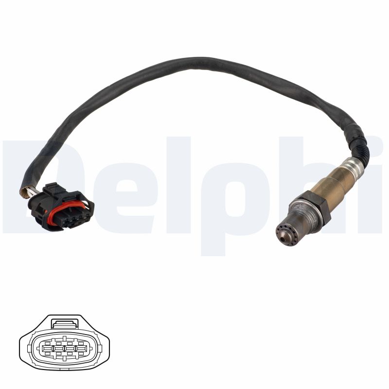 DELPHI Lambdasonde es2108312b1 for OPEL VAUXHALL