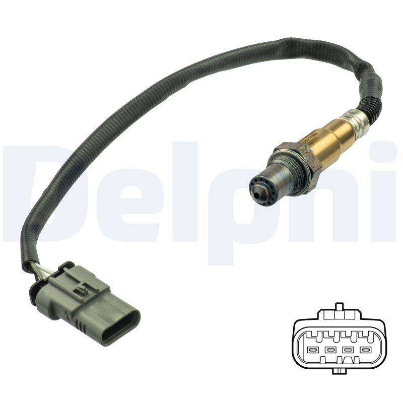 DELPHI Lambdasonde es2109412b1 for OPEL VAUXHALL