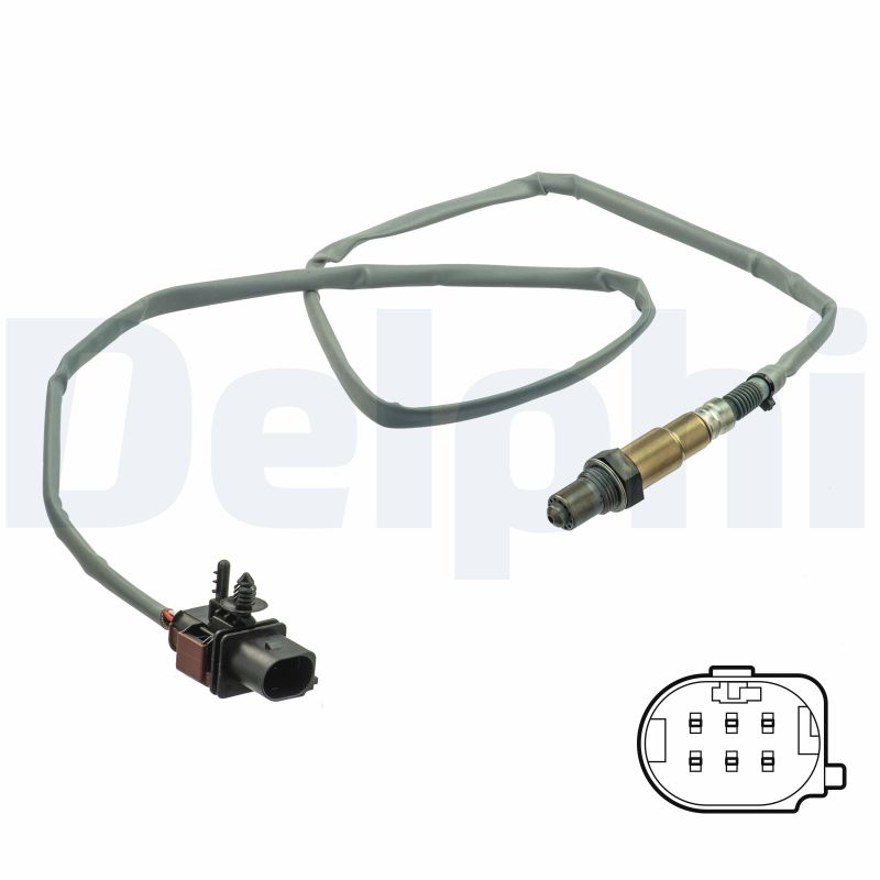 DELPHI Lambdasonde es2110112b1 for VW