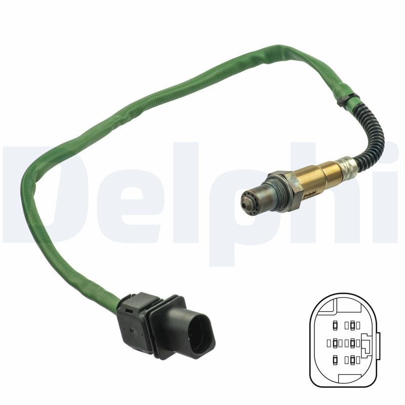 DELPHI Lambdasonde es2113112b1 for MERCEDES-BENZ