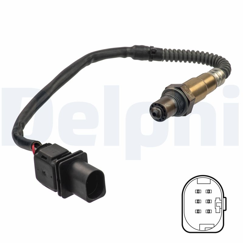 DELPHI Lambdasonde es2115612b1 for SEAT VW