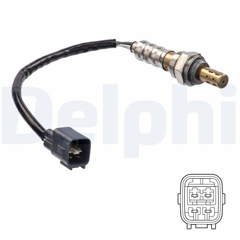 DELPHI Lambdasonde es2117612b1 for TOYOTA