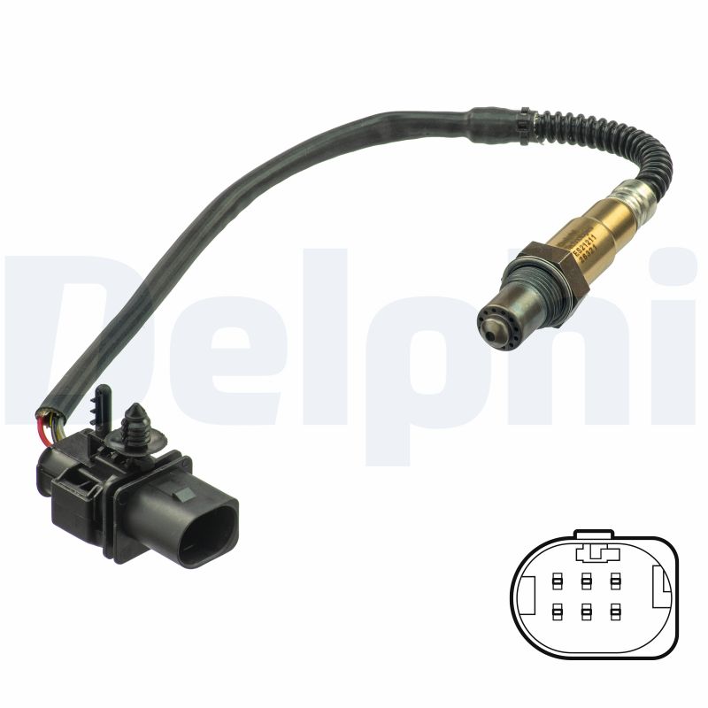 DELPHI Lambdasonde es2121112b1 for LAND ROVER TOYOTA