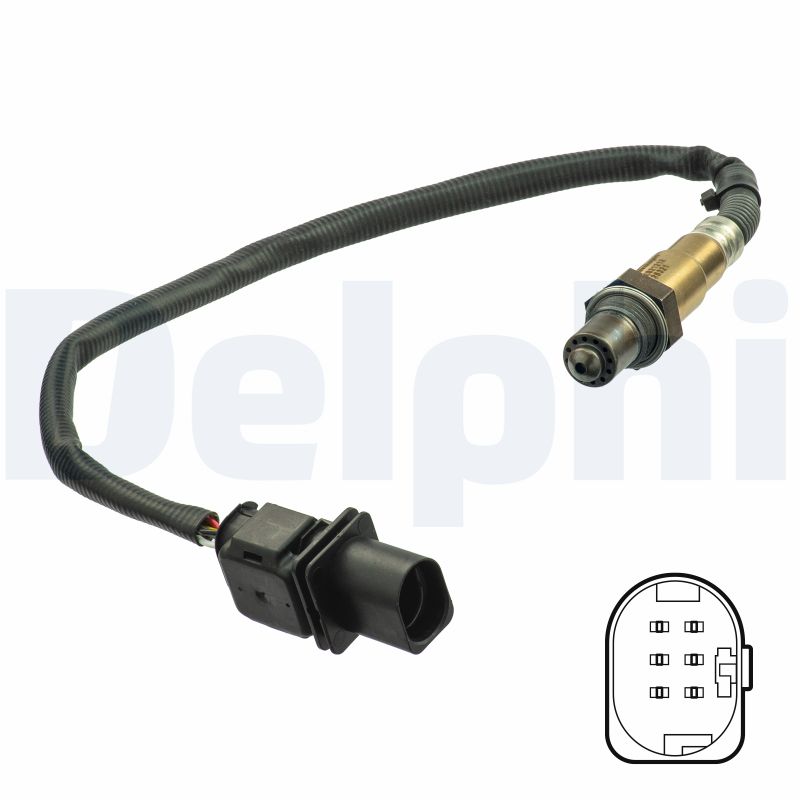 DELPHI Lambdasonde es2121212b1 for OPEL VAUXHALL
