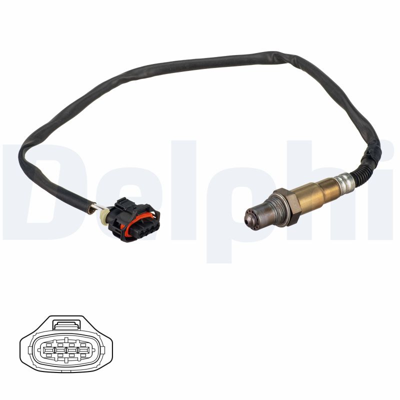 DELPHI Lambdasonde es2122512b1 for OPEL VAUXHALL