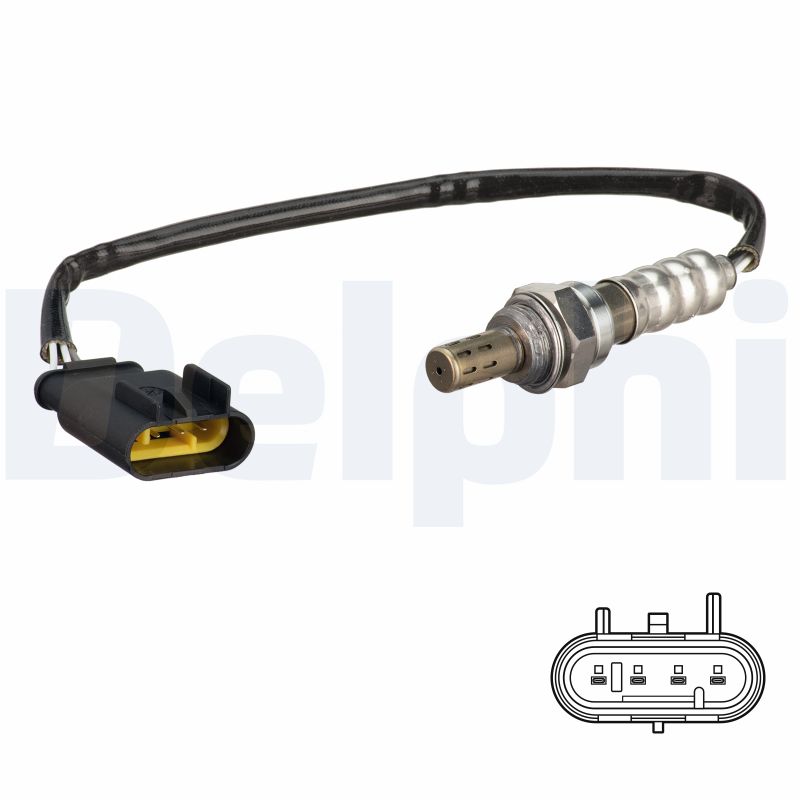 DELPHI Lambdasonde es2124012b1 for FORD