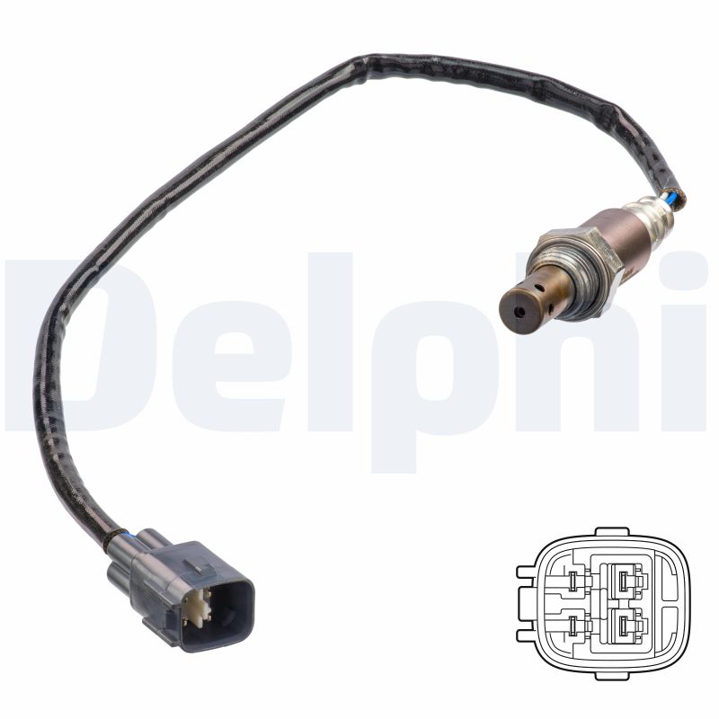 DELPHI Lambdasonde es2124912b1 for TOYOTA