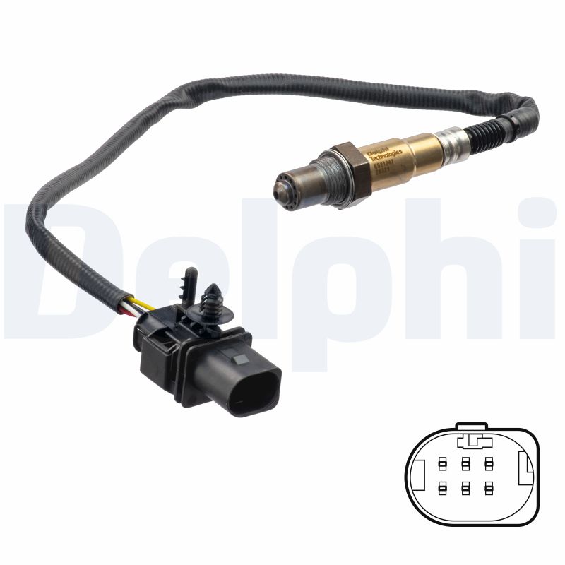 DELPHI Lambdasonde es2124712b1 for ALFA ROMEO LANCIA FIAT