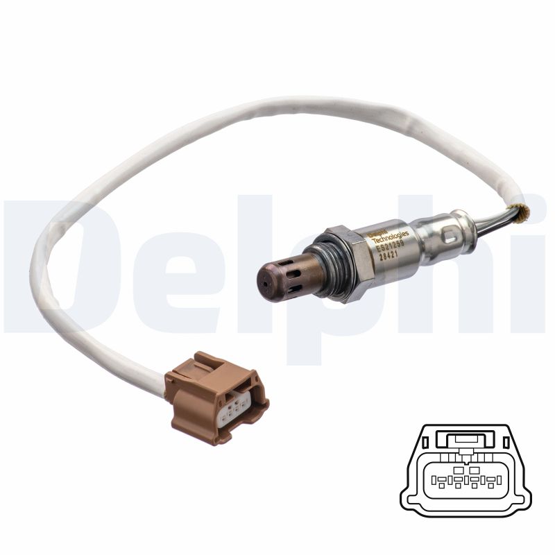 DELPHI Lambdasonde es2125912b1 for NISSAN