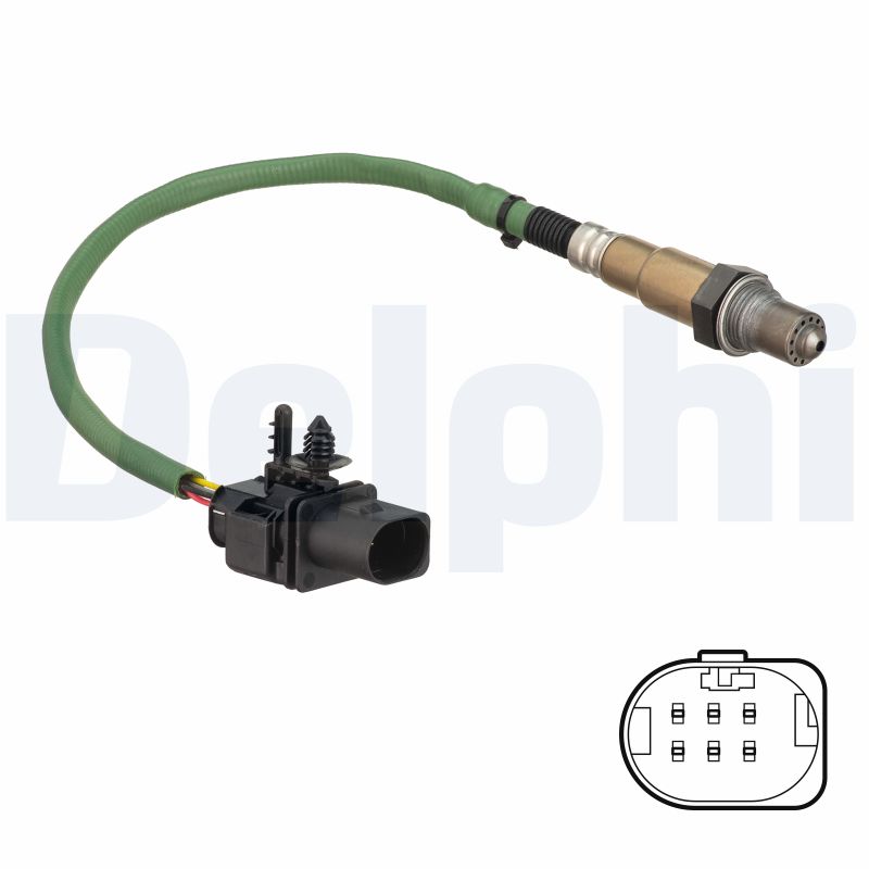 DELPHI Lambdasonde es2126912b1 for FIAT ALFA ROMEO