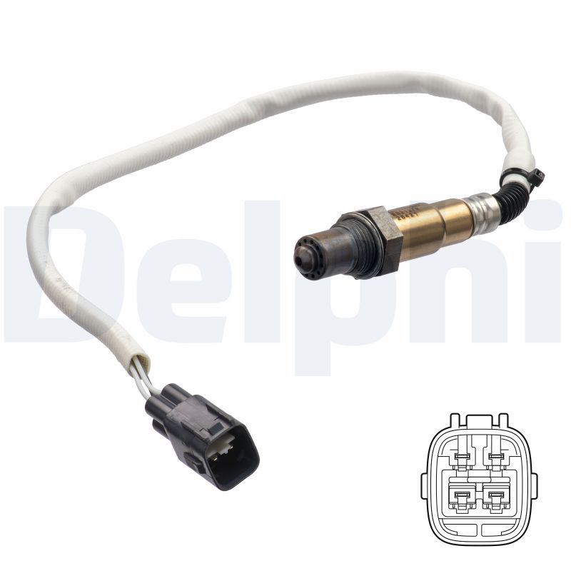 DELPHI Lambdasonde es2127912b1 for TOYOTA