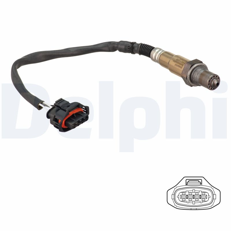 DELPHI Lambdasonde es2128612b1 for OPEL VAUXHALL