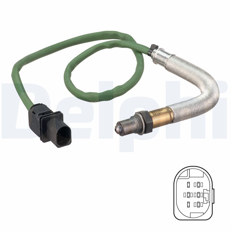 DELPHI Lambdasonde es2129212b1 for MERCEDES-BENZ