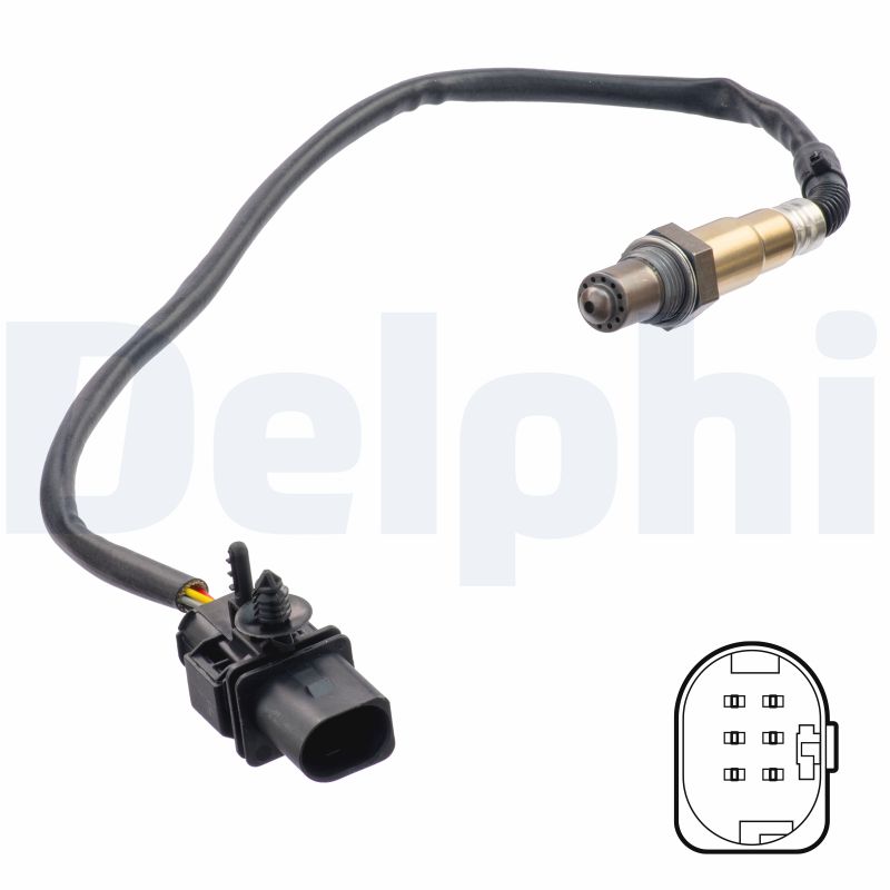 DELPHI Lambdasonde es2131012b1 for SUZUKI