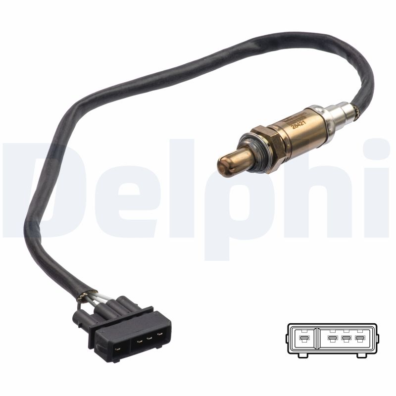 DELPHI Lambdasonde es2132912b1 for SKODA