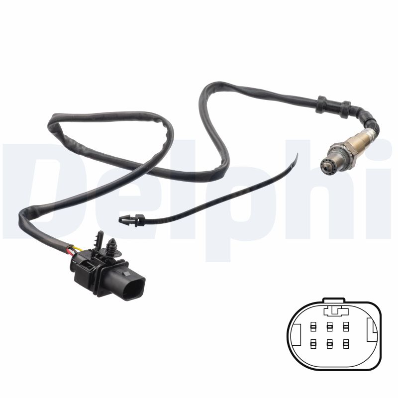 DELPHI Lambdasonde es2134812b1 for VW AUDI