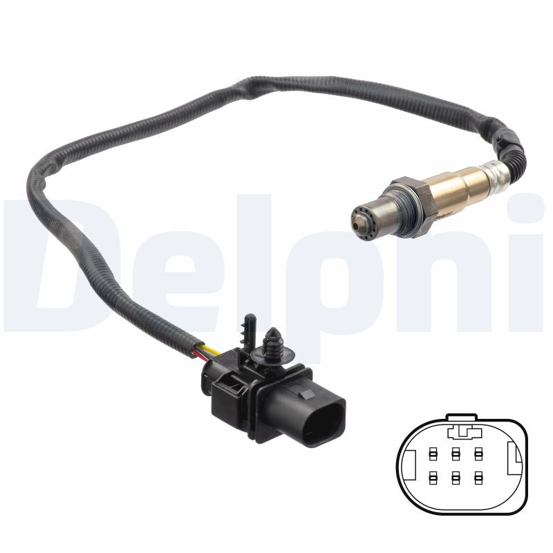DELPHI Lambdasonde es2135112b1 for OPEL VAUXHALL