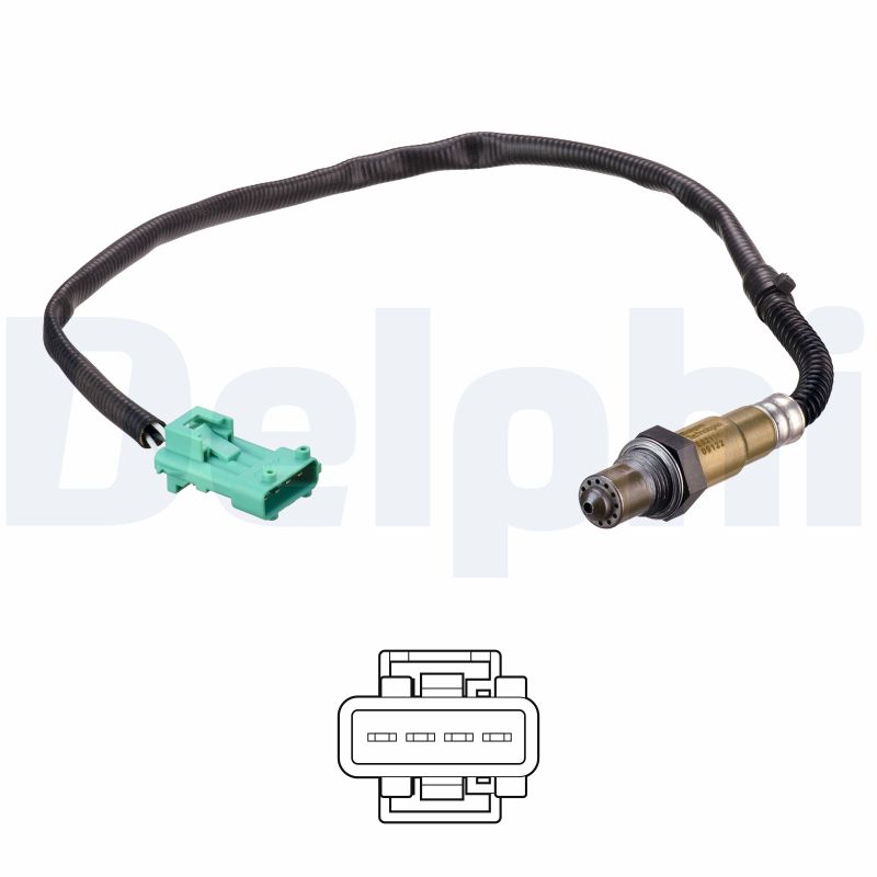 DELPHI Lambdasonde es2114712b1 for CITROËN