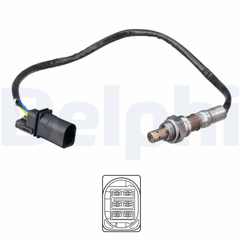 DELPHI Lambdasonde es2114912b1 for VW