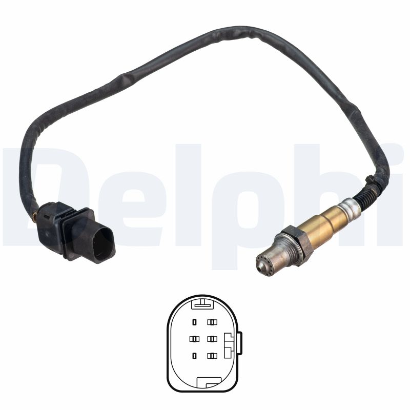 DELPHI Lambdasonde es2129312b1 for KIA