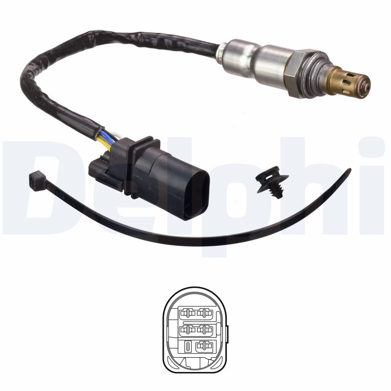 DELPHI Lambdasonde es2117512b1 for OPEL CHEVROLET