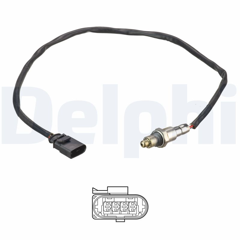 DELPHI Lambdasonde es2119212b1 for VW