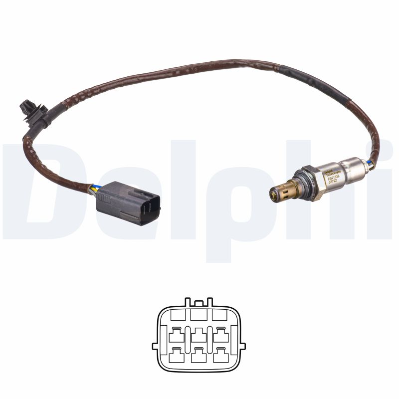 DELPHI Lambdasonde es2133812b1 for MAZDA