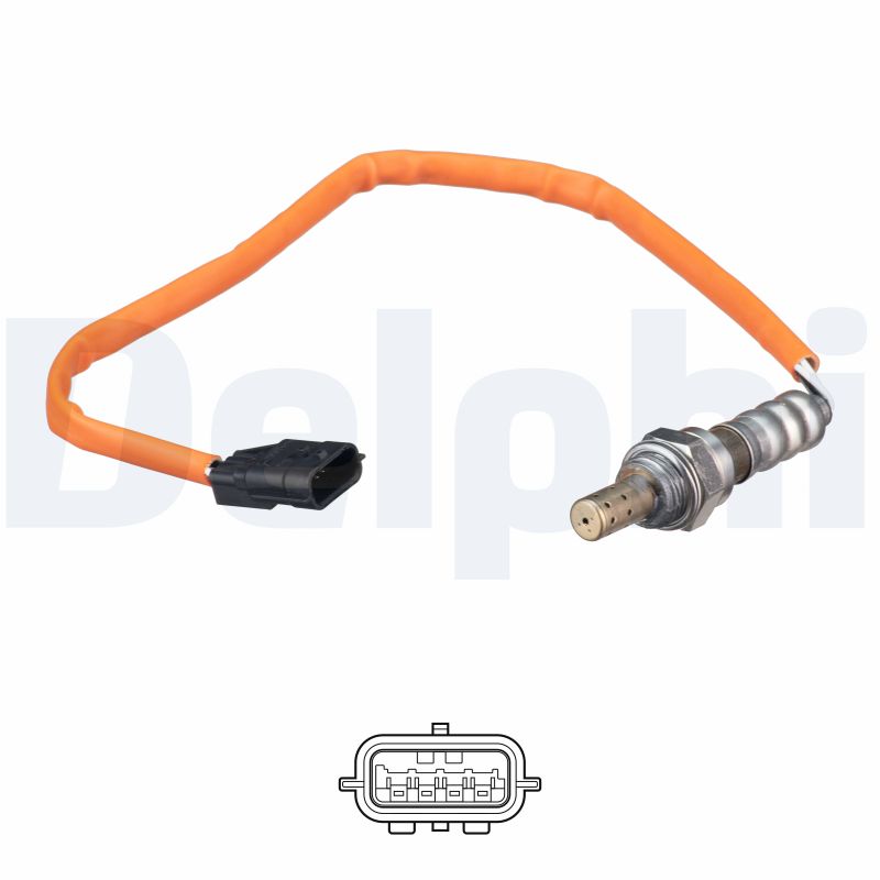 DELPHI Lambdasonde es2131212b1 for DACIA
