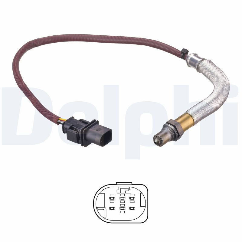 DELPHI Lambdasonde es2123812b1 for MERCEDES-BENZ