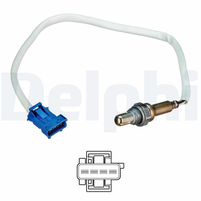 DELPHI Lambdasonde es2124412b1 for CITROËN