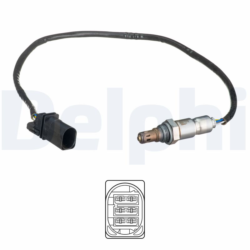 DELPHI Lambdasonde es2107912b1 for SKODA
