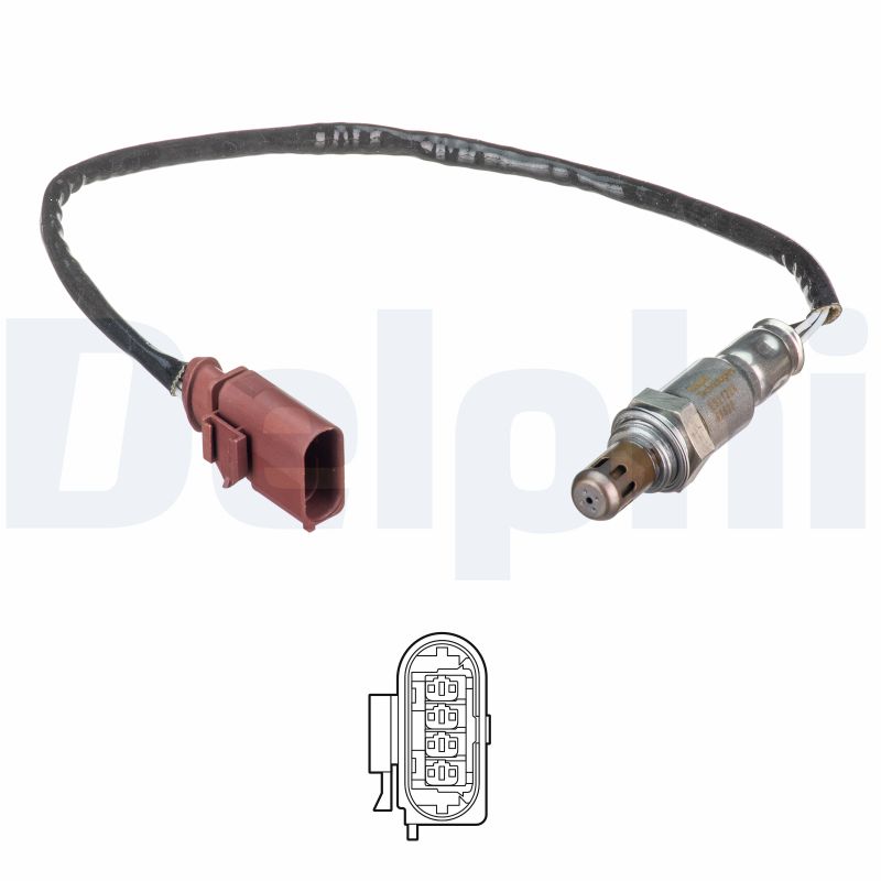 DELPHI Lambdasonde es2122412b1 for VW