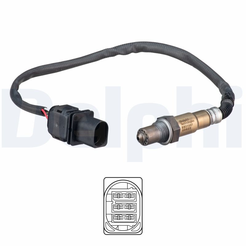 DELPHI Lambdasonde es2106712b1 for BMW