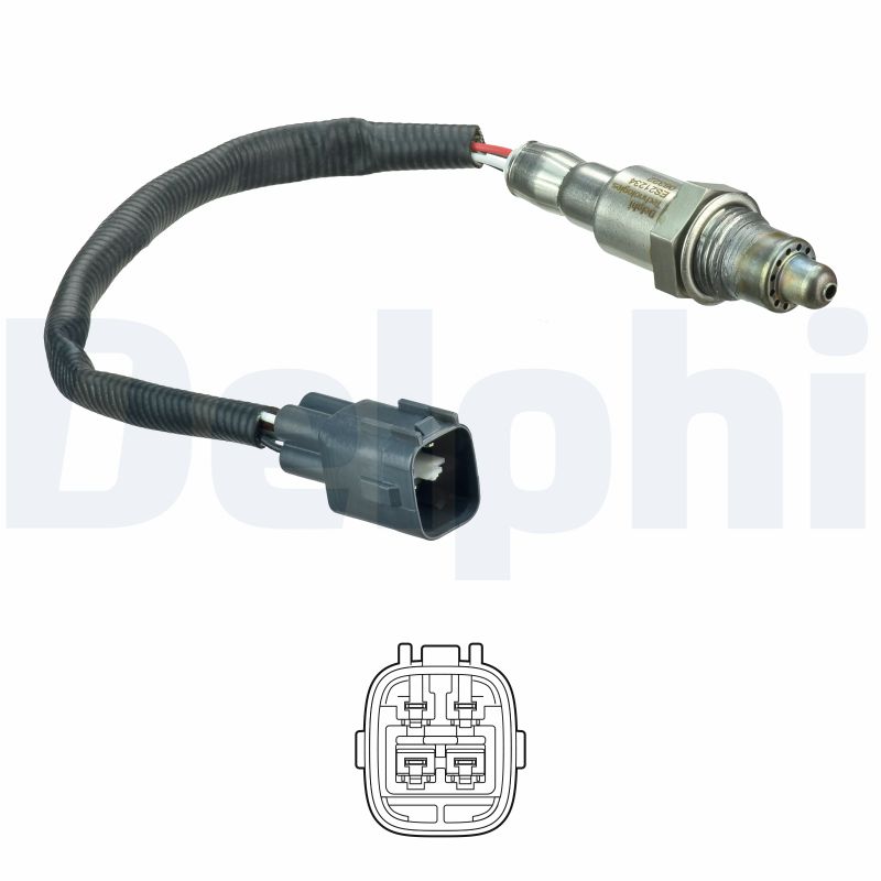 DELPHI Lambdasonde es2123412b1 for TOYOTA
