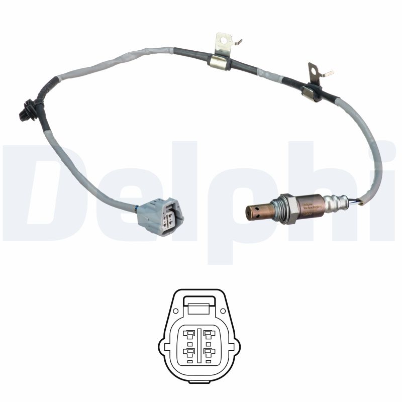 DELPHI Lambdasonde es2132012b1 for MAZDA