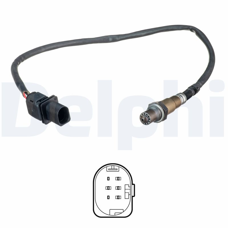DELPHI Lambdasonde es2134912b1 for PEUGEOT