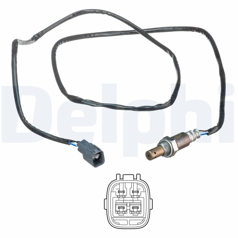 DELPHI Lambdasonde es2135412b1 for OPEL VAUXHALL