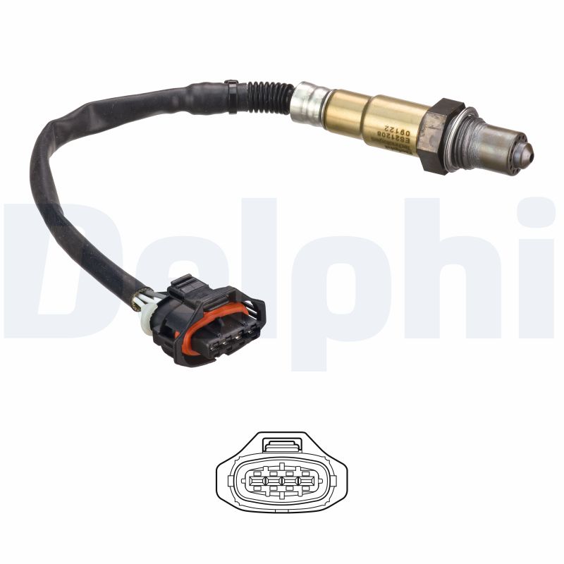 DELPHI Lambdasonde es2120812b1 for OPEL VAUXHALL
