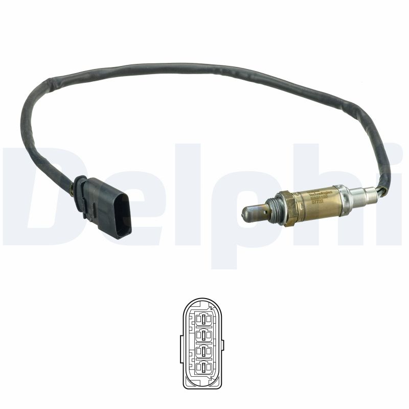 DELPHI Lambdasonde es2112012b1 for VW AUDI