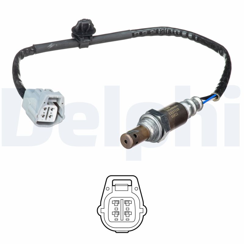 DELPHI Lambdasonde es2133912b1 for MAZDA