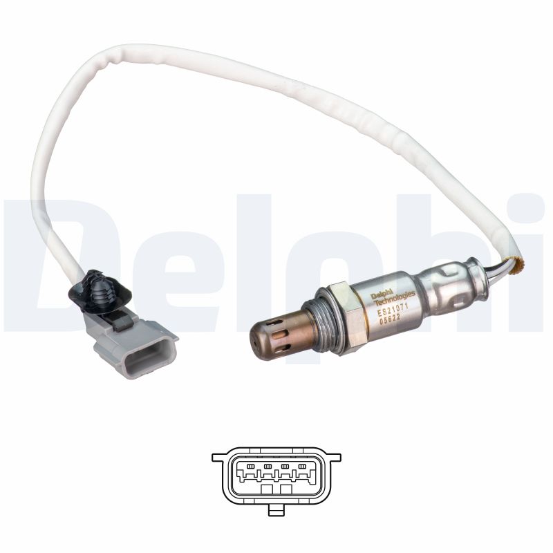 DELPHI Lambdasonde es2107112b1 for DACIA
