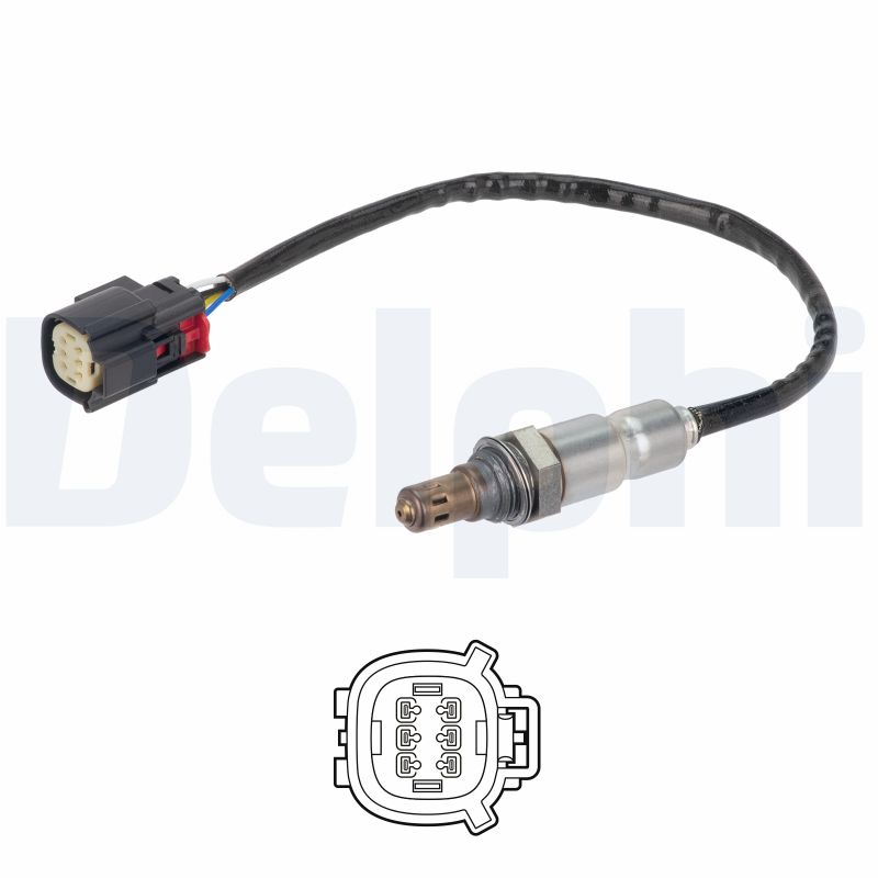DELPHI Lambdasonde es2141412b1 for FORD