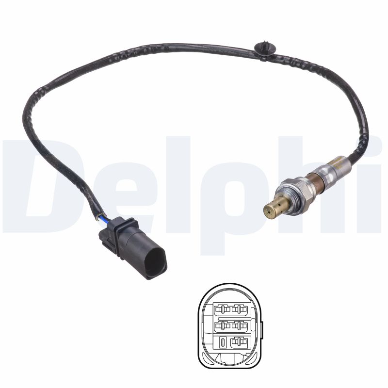 DELPHI Lambdasonde es2117912b1 for FIAT