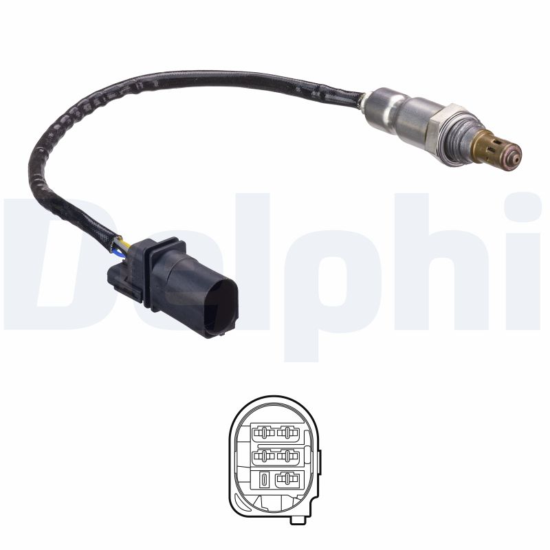 DELPHI Lambdasonde es2125212b1 for SKODA VW