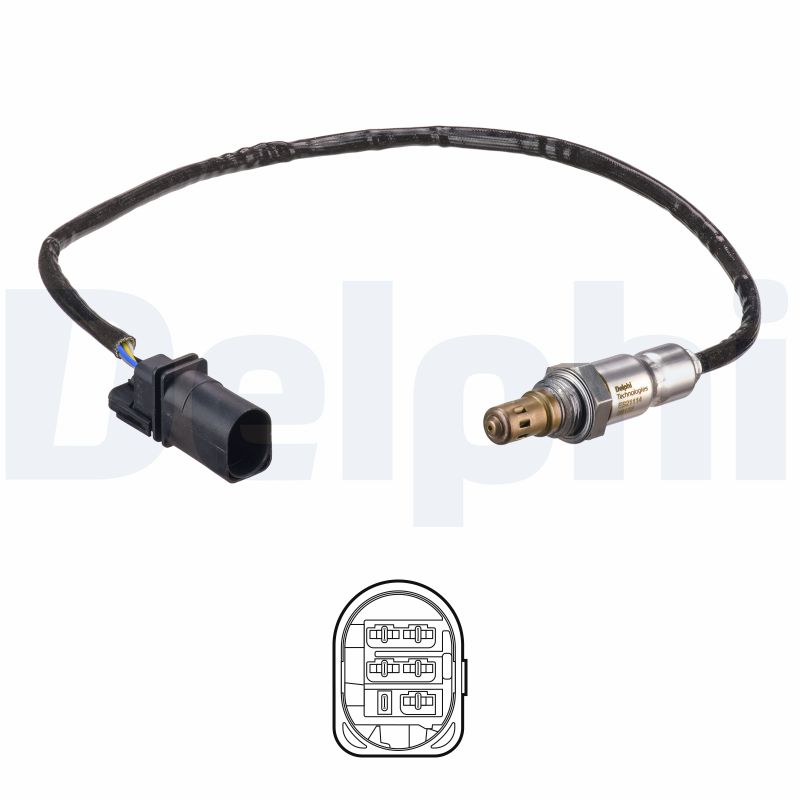 DELPHI Lambdasonde es2111412b1 for VW